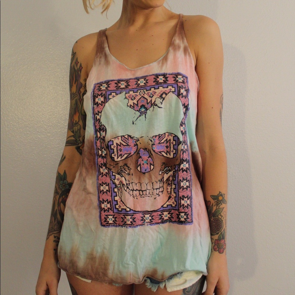 Tie dye tank